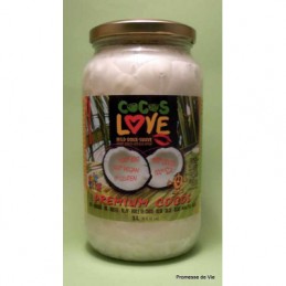 Huile coco love vierge 1kg...