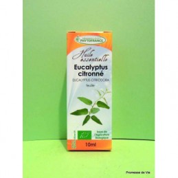 He eucalyptus citrone 10ml bio